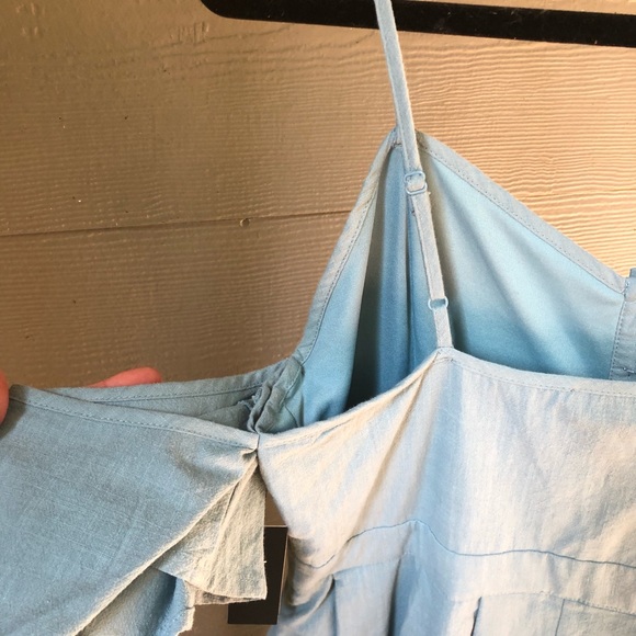 NEVER WORN Lulu’s Dress (Blue… not white as shown) - Picture 7 of 10